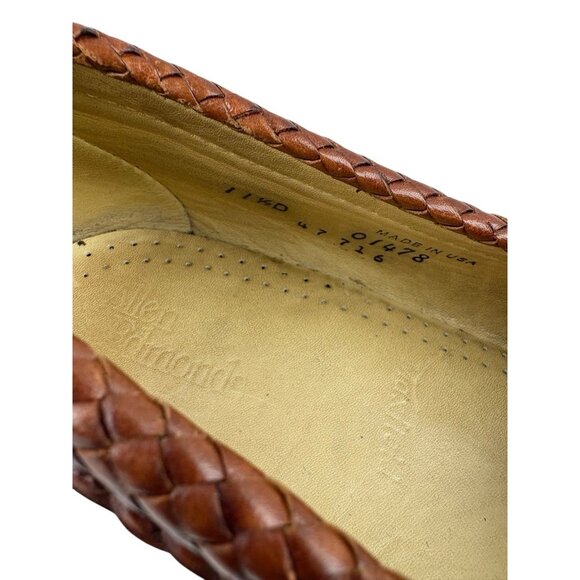 *Allen Edmonds Maxfield Tassle Loafers Mens Size 11.5 Brown Leather Quiet Luxury
